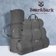 thumbnail image 4 of Bear&Bark Standard Travel Military Style Canvas Duffel Bag, 32 x 18 Inch, Gray, 4 of 5