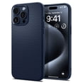 thumbnail image 1 of Funda para Celular Spigen Liquid Air para iPhone 15 Pro Max Azul Marino, 1 of 7