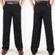 thumbnail image 4 of Pantalones largos de moda para hombre, casuales, de color, para exteriores, con cremallera y bolsillo, pantalones deportivos para hombre, 4 of 6
