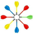 thumbnail image 4 of Magnetic Paper Targets (12pcs), Fluorescent Bullseye for Dartboard, 4 of 8