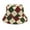 Red #1, variant on Dyfzdhu Women Color Plaid Fall Winter Cute Warm Thermal Bucket Fisherman Hat for Man Brown