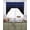 Blue, variant on Sage Green Black Ombre Swag Kitchen Curtains Sets for Windows 24 Inch Length, Modern Abstract Striped Gradient Short Window Curtain Panels Swags Valances and Tiers 3 Piece Set for Cafe/Dining Room