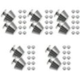 thumbnail image 6 of unbranded 60 Pcs Feet Nail Head Bag Spike Buckle Button Studs Small Metal Craft Nail Screws, 6 of 8