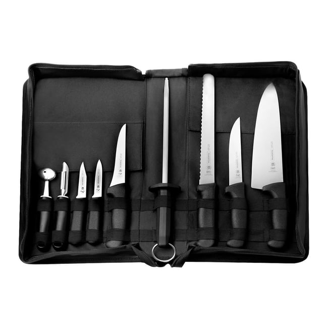 Estuche Kit Cuchillos Profesional 10pz Estudiante Tramontina 32200/386