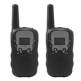 thumbnail image 1 of Walkie talkie de 22 canales, radio bidireccional para niños de mano con pantalla LCD US 462.550-467.7125MHz, negro 1 Pieza kenally EL001085-01, 1 of 2