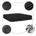 thumbnail image 3 of Sandlådeöverdrag Vattentät Dammtät UV-skydd Fyrkantig Poolöverdrag med Dragsko för Sandlåda, Leksaker och Möbler db Black, 3 of 5