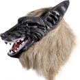 thumbnail image 4 of Wolf Head Mask for Halloween and Cosplay Costume Party Ghoulish Masks Hideous Man - Máscara para adulto, 4 of 5