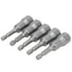 thumbnail image 5 of 5Pcs Hex Socket Chrome Vanadium Steel Strong Magnetic Nut Electric Drill Screwdriver Bit 12mm, 5 of 5