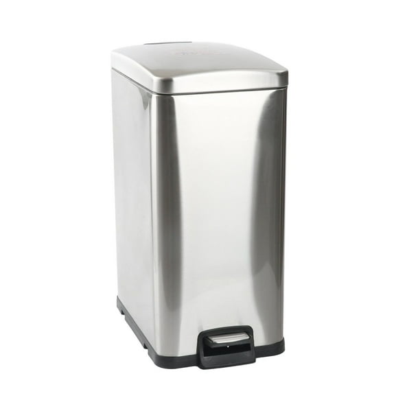 Hometrends 30L Stainless Steel Hands-Free Kitchen Trash Can Soft Close, Hometrends 30L TrashCan