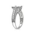 thumbnail image 2 of 1 1/2 Carat (Ctw G-H, I2-I3) Princess-Cut Diamond Engagement Ring in 10K White Gold for Women, 2 of 6