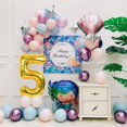 thumbnail image 2 of Number Balloon Sympuame, globo número 5 de lámina dorada de 40 pulgadas, 2 of 9