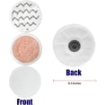 thumbnail image 2 of EXLEAF 2026 New Rotating Mop Pads Replacement,Compatible with Spinwave Smartsteam Scrubbing Steam Mop - 6 Pack, for Floor Cleaning, Home Maintenance, Hard Surface Mopping, Kitchen, Bathroom, 2 of 7