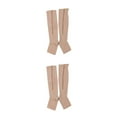 thumbnail image 1 of relayinert Comfortable To Wear Zippered Compression Socks Experience Fit Durable Skin color L/XL 2Set, 1 of 6