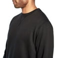 thumbnail image 3 of Eddie Bauer Men's Super Soft & Warm Crew Neck Fleece Sweatshirt (Black, M), 3 of 3