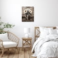 thumbnail image 4 of Farmhouse Flower Wall Art Country Floral Pictures Wall Decor Rustic Floral Wall Art Rustic Canvas Paintings Modern Artwork Home Decorations For Bathroom Bedroom Living Room Framed 12"X16", 4 of 7