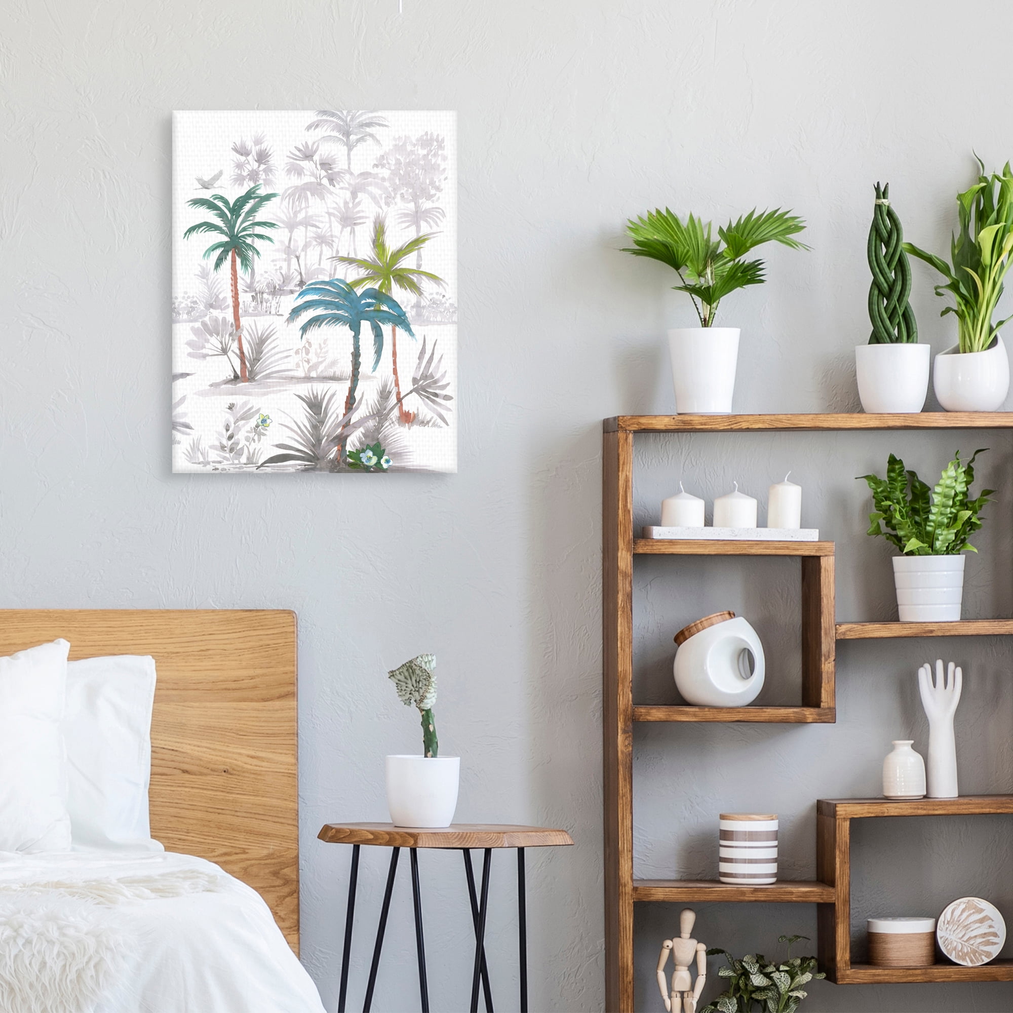 Paradise Parade by Sandra Jacobs Canvas Art Print