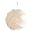 thumbnail image 4 of Lámpara colgante de seda, lámpara colgante de techo, accesorio de iluminación, lámpara colgante LED para comedor, salón, dormitorio, hotel, decoración 60 centímetros, 4 of 10