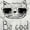 White, variant on Be Cool Hipster Cat with Glasses Zip Up Hoodie Men's Women's Brisco Brands X
