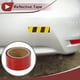 thumbnail image 2 of Cinta Reflectante de Advertencia de Seguridad Única Bargains 1 Pcs Aumento de Visibilidad Tiras Reflectantes 16.40ftx1.97" Rojo, Blanco PET, 2 of 6