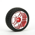thumbnail image 3 of RC Car Tire, Practical Premium Material Ergonomic Stable  For Home Red, 3 of 8