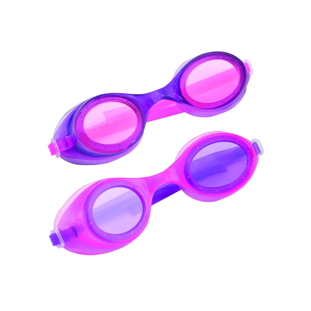 Dolfino Premier Kid's Purple Swim Goggles, 2 Pack