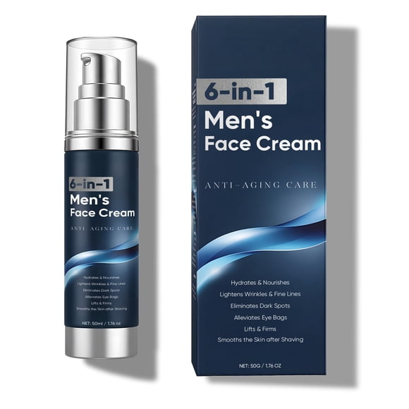 Crema facial WAESKI 6 en 1 antiedad 50 ml para hombre
