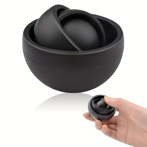 Infinite Flip Fidget Spinner Gyro Decompression 3d Ball, Stress Anxiety Relief Sensory Fingertip Toys Gift For Teens Kids