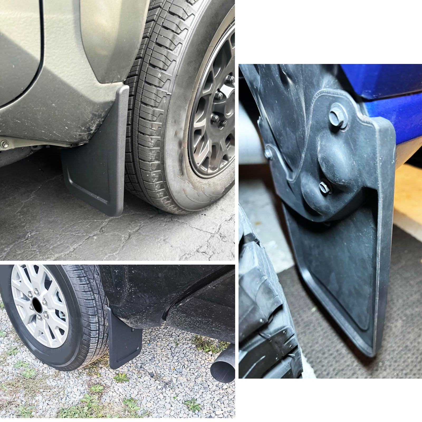 Extra Large Version 4pc Mud Flaps Splash Guards For Toyota Tacoma 2024 2025 N400