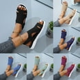 thumbnail image 2 of Dakaela Women Walking Sandals Arch Support Orthotic Open Toe Sport Shoes for Athletic Summer Beach, 2 of 5