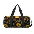 thumbnail image 2 of JUNZAN Gym Bag for Men & Women - Duffle Bag for Travel,Sports,Fitness & WorkoutFall Sunflowers Leaves, 2 of 7