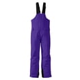 thumbnail image 6 of Dakiuu Kids Snow Bibs Girls Boys Insulated Waterproof Ski Pants Snow Suit Warm Outdoor Activewear Snowboard Overalls Snowsuit with Pockets Purple 8-9 Years (140), 6 of 8