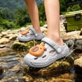 thumbnail image 2 of HGIEYS Toddler Little Kids Clogs Slippers Sandals, Non- Girls Boys Clogs Slide Lightweight Garden Shoes 4.5-5 Years, 2 of 5