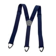 thumbnail image 2 of Tirantes elásticos de trabajo para hombre, cómodos y resistentes, accesorios para disfraces de 1,5 pulgadas Azul marino 3 ganchos, 2 of 7