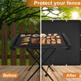 thumbnail image 4 of Fireproof Heat Shield Grill Mat for Wall Behind Grill Protect Deck Fence from Grill Heat Stove Wall Protector Fridge BBQ Mat Accessories for Blackstone, 4 of 7