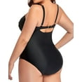 thumbnail image 6 of Zenbriele Womens Plus Size Ruched One Piece Swimsuits Tummy Control Bathing Suits Beach Swim Wear, 6 of 6