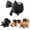 Black, variant on Calming Pet Massager, Electric Pet Massager, Handheld Head and Body Massager for Dogs and Cats