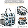 thumbnail image 5 of Light Blue and Black Of Leopard Print Womens Lunch Box for Work,Insulated Large Lunch Bag for Tween and Teen,Loncheras Para Mujer,Leakproof Adult Lunch Bag for Work,Beach,Travel,Picnic,Camping, 5 of 7