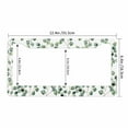 thumbnail image 3 of Sloboki Green Leaves License Plate Frame Universal Aluminum Metal Car Tag Holders Cars Decor, 3 of 5
