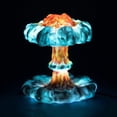 thumbnail image 1 of 3D Mushroom Cloud Nuclear Explosion Lamp, Atomic Bomb Model Atmosphere Lamp, USB Control LED Lamp Dimmable Night Light Art Table Lamp Decoration Creative Gifts for Kids (with Remote Control 7 Colors), 1 of 5