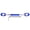 Blue, variant on Premium 7/8 inch / 22 mm Universal Motorcycle Handlebar Cross Bar Adjustable Strengthen Balance Lever CNC Aluminum Alloy in Red for Superior Stability, Vibration Reduction, and Upgraded Performance