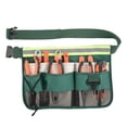 thumbnail image 3 of Bolsa de herramientas BRILLAR Portaherramientas para cinturón Almacenamiento de herramientas de bricolaje ajustable color Verde, 3 of 5