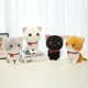 thumbnail image 2 of Cartoon Cat Plush Doll Cute Stuffed Kitten Rag Toy Elastic Soft Sofa Cushion Bedside Gift For Kids Girls 24cm, 2 of 5