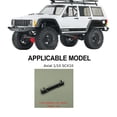 thumbnail image 2 of Junta de transmisión Universal Vogacara aleación de aluminio 1/10 para Axial SCX10 D90 TRX4 TF2, 2 of 6