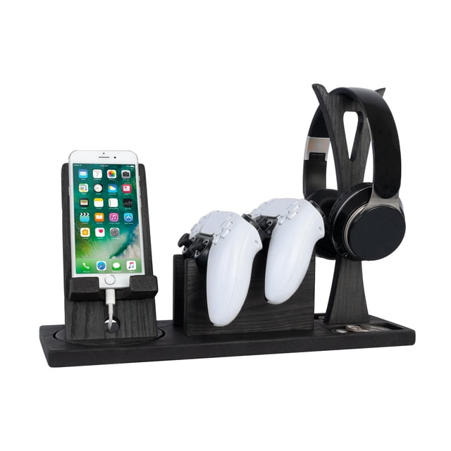 Organizador de accesorios gamer Kaseny con soporte para audífonos