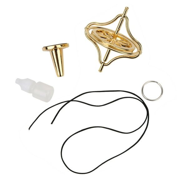Bright Decompression Toy, Gyroscope, Alloy Colorful For Adult Kids Gold,Multi-Color