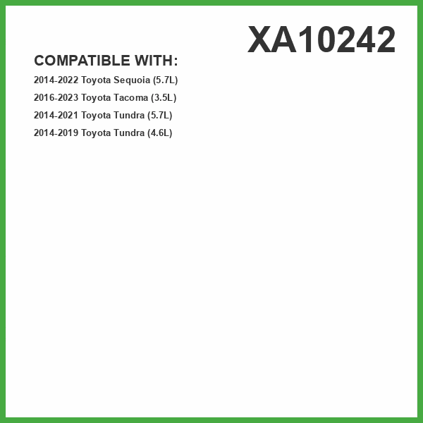 ECOGARD XA10242 Air Filter for Tacoma 3.5L 16-21, Tundra 4.6L/5.7L