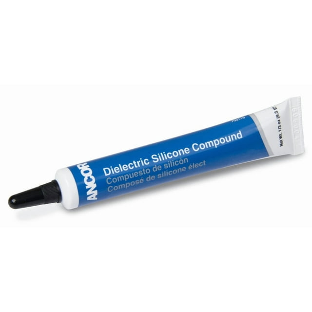 Ancor Dielectric Grease 700115 Marine Grade; For Valves/Plugs/Rings; Silicone Based Formula; Water Proof; 1/3 Ounce Tube