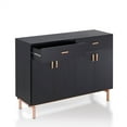 thumbnail image 6 of Furniture of America Jordan Multi-Storage Dining Buffet, Rose Gold, 6 of 8