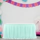 thumbnail image 2 of Falda De Tul Para Mesa De Alta Gama Con Borde Dorado Y Malla Para Decoración De Cumpleaños Y Bodas, 2 of 5