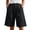 #NEW Black, variant on PFRNLF Women's Bermuda Jean Shorts High Waisted Stretchy Knee Length Cutoff Loose Fit Long Denim Shorts